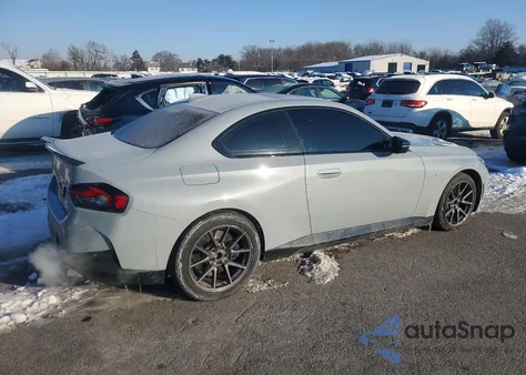 2022 BMW M240Xi z USA, uszkodzony, nr VIN 3MW53CM04N8C35813